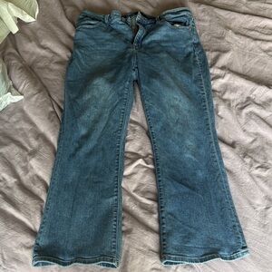 Quince Bella Stretch Kick flare jeans